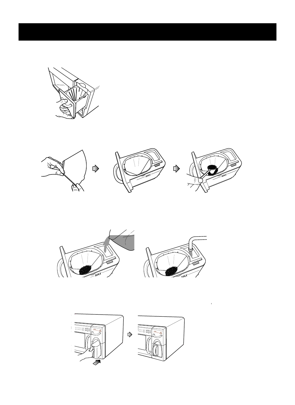 Using your coffee maker, Preparing coffee | LG LCRM1240SW User Manual | Page 21 / 31