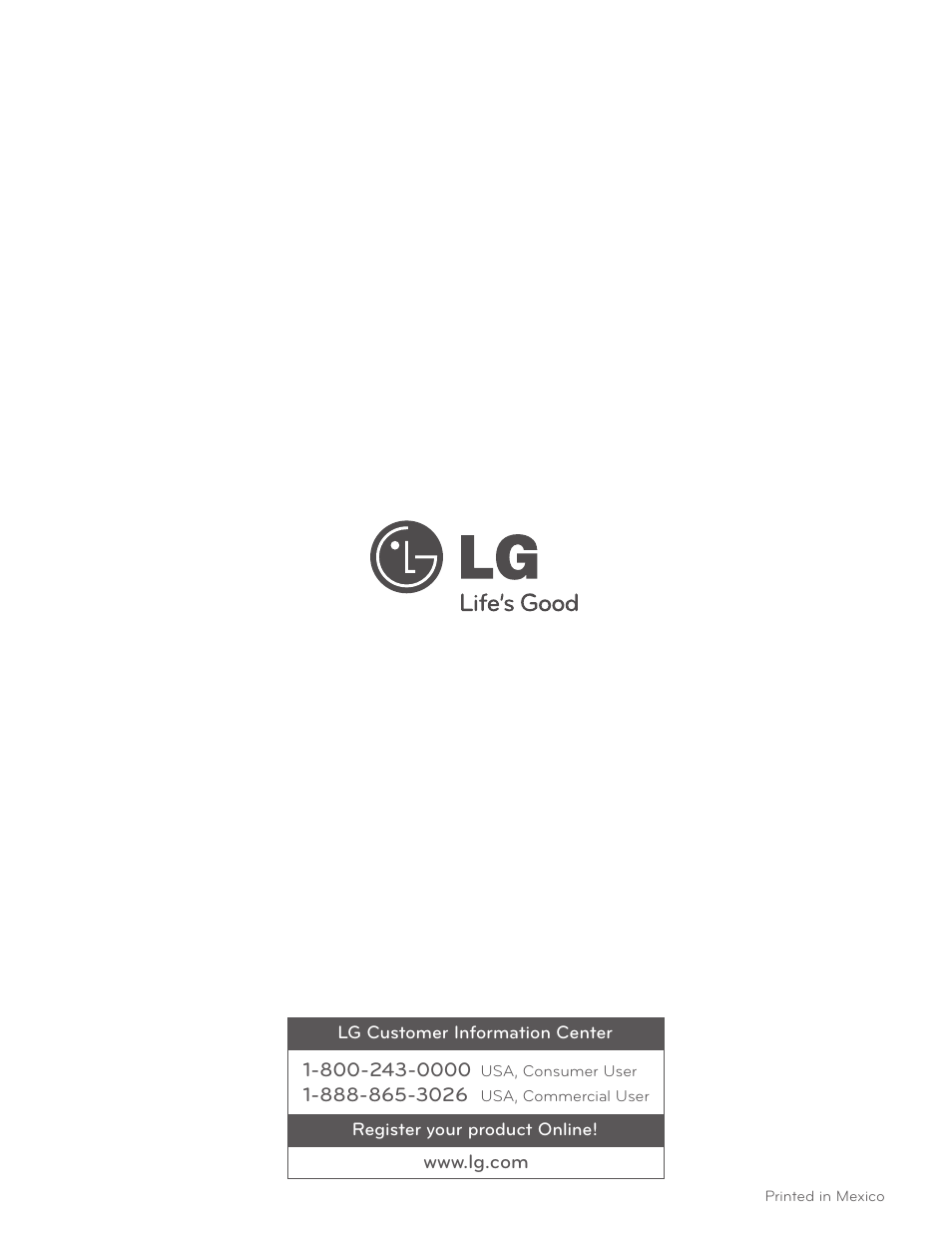 LG LDG3016ST  EN User Manual | Page 47 / 47