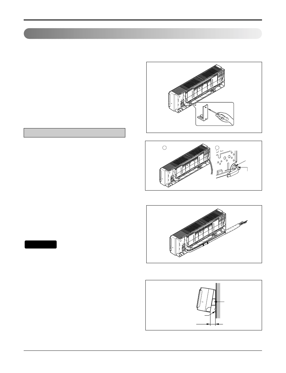 Connecting the piping, Notice, Indoor | Indoor unit installation | LG LA121HPMI User Manual | Page 19 / 71