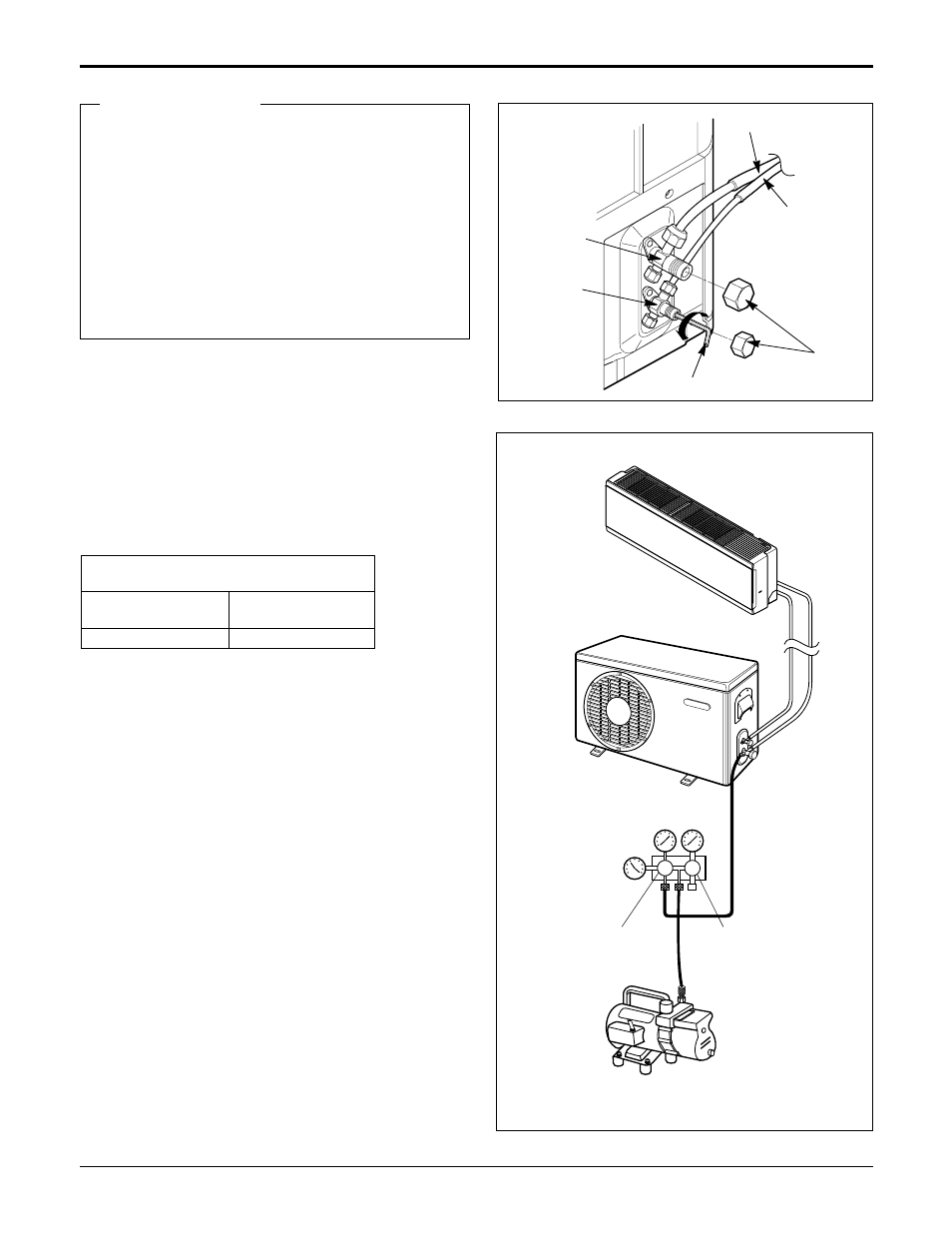 Evacuation, Finishing the job | LG LA121HPMI User Manual | Page 30 / 71