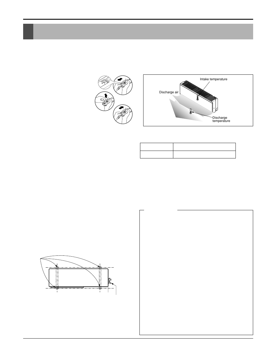 Test running, Settlement of outdoor unit, Evaluation of the performance | LG LA121HPMI User Manual | Page 32 / 71