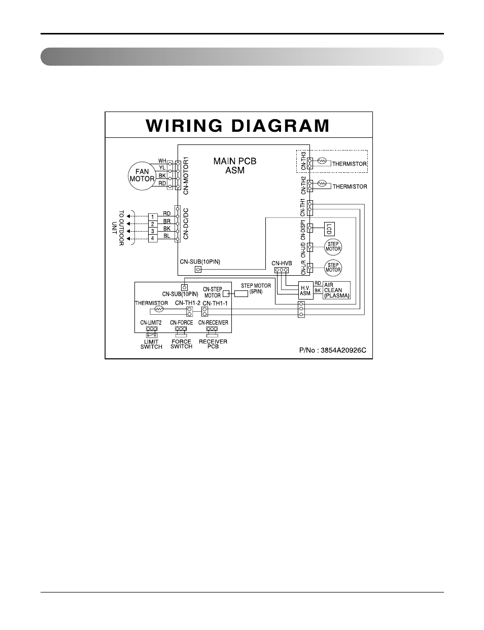 Wiring diagram | LG LA121HPMI User Manual | Page 60 / 71