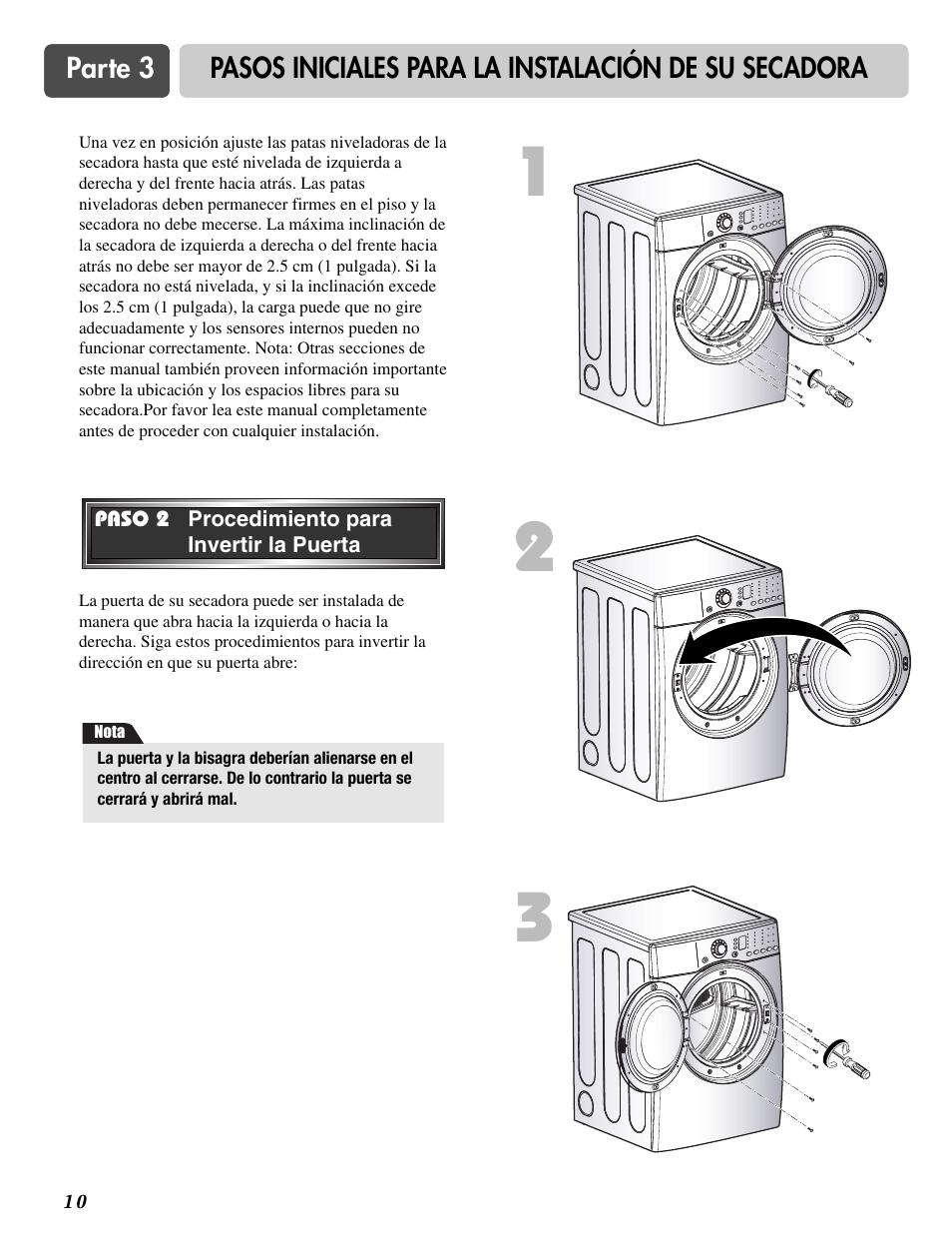 LG DLE2516W User Manual | Page 43 / 67