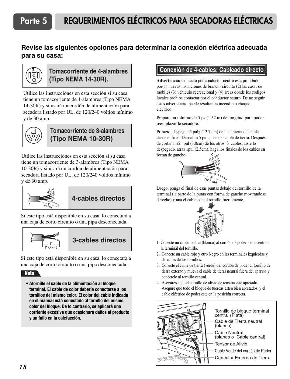 LG DLE2516W User Manual | Page 51 / 67