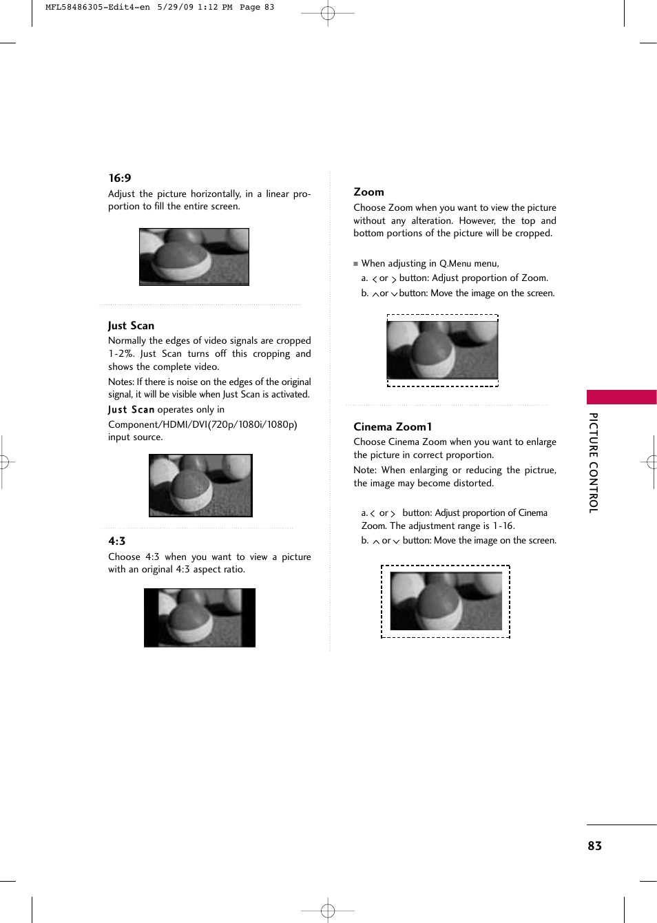 LG 19LH20R User Manual | Page 83 / 124