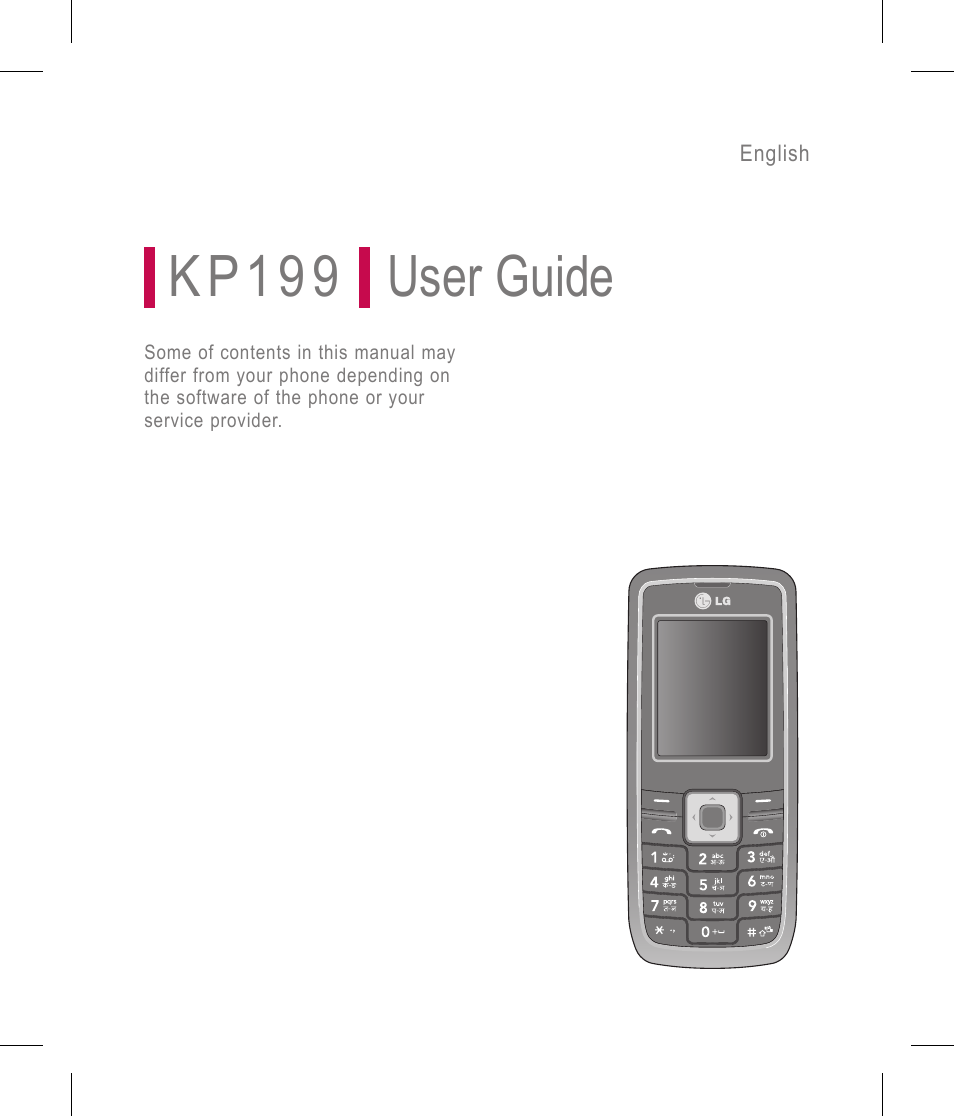 Kp199 user guide | LG BLUETOOTH QDID B013918 KP199 User Manual | Page 101 / 226
