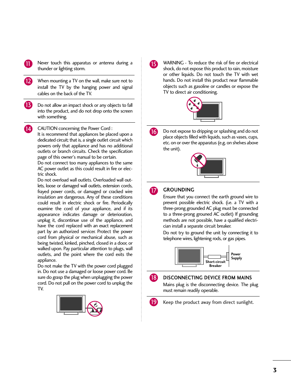 LG 323DCH User Manual | Page 5 / 88