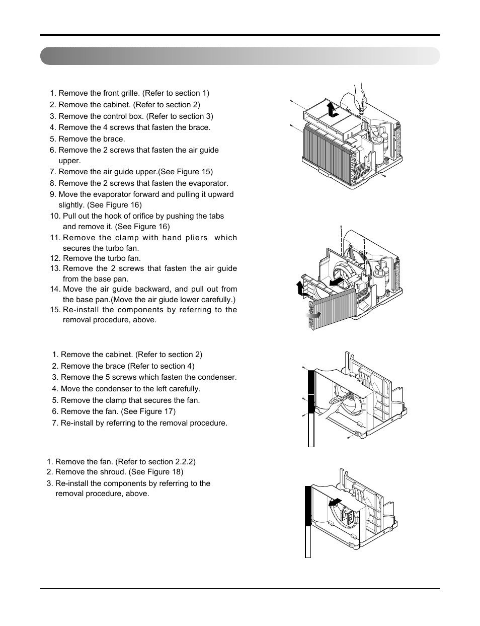 Air handling parts | LG HB8004R User Manual | Page 14 / 40