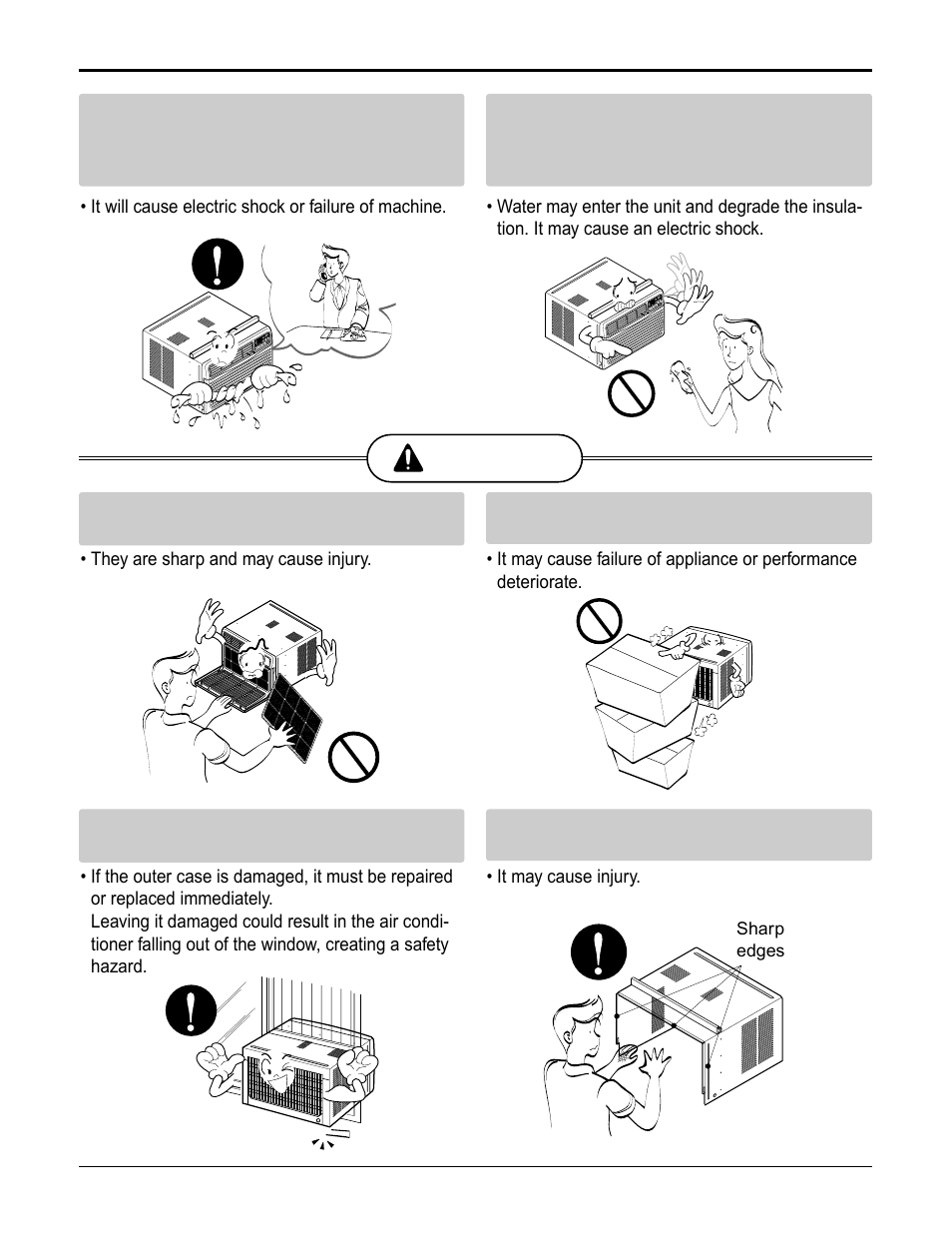 Caution | LG HB8004R User Manual | Page 5 / 40