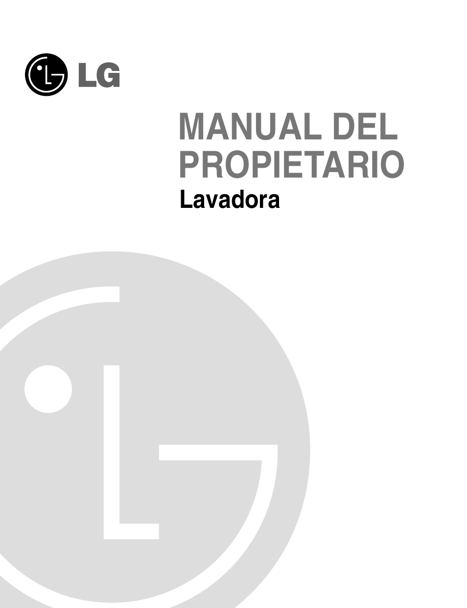 Manual del propietario, Lavadora | LG WM0642H User Manual | Page 26 / 48