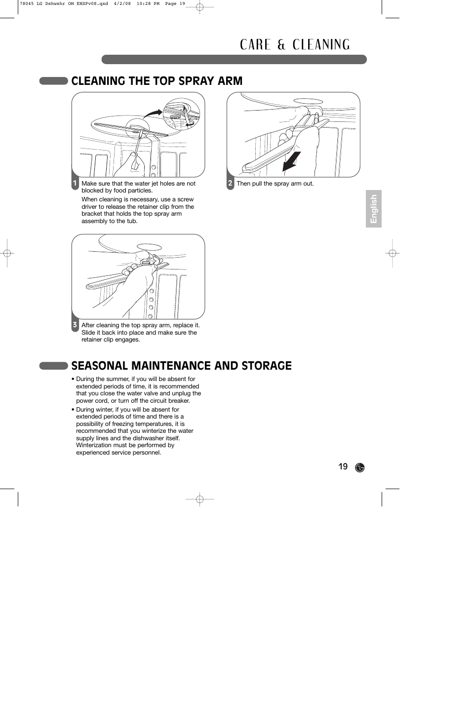 LG LDF6920ST User Manual | Page 19 / 48