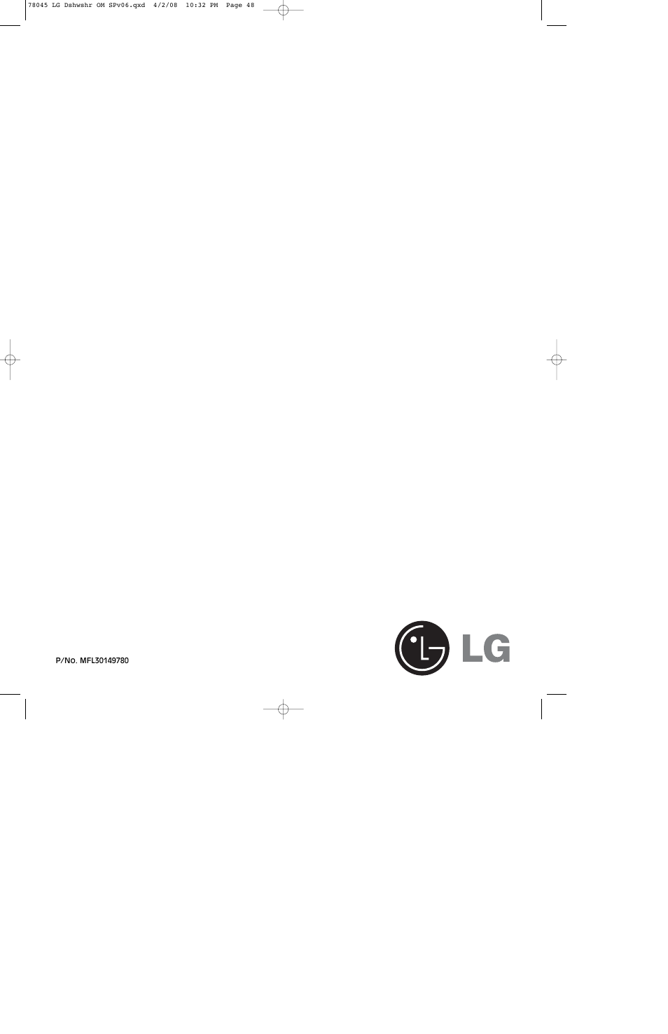 LG LDF6920ST User Manual | Page 48 / 48