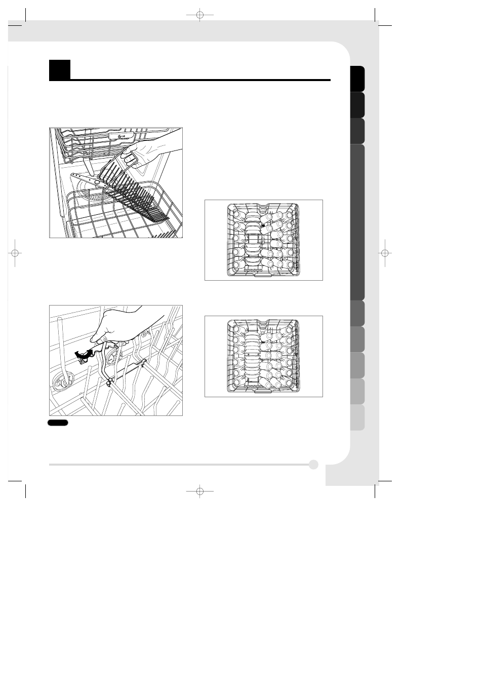 Sing your dishwasher, Using y our d ishw asher | LG LDS 5811ST User Manual | Page 11 / 20