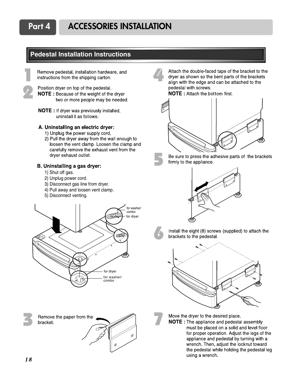 LG D3744W User Manual | Page 18 / 72