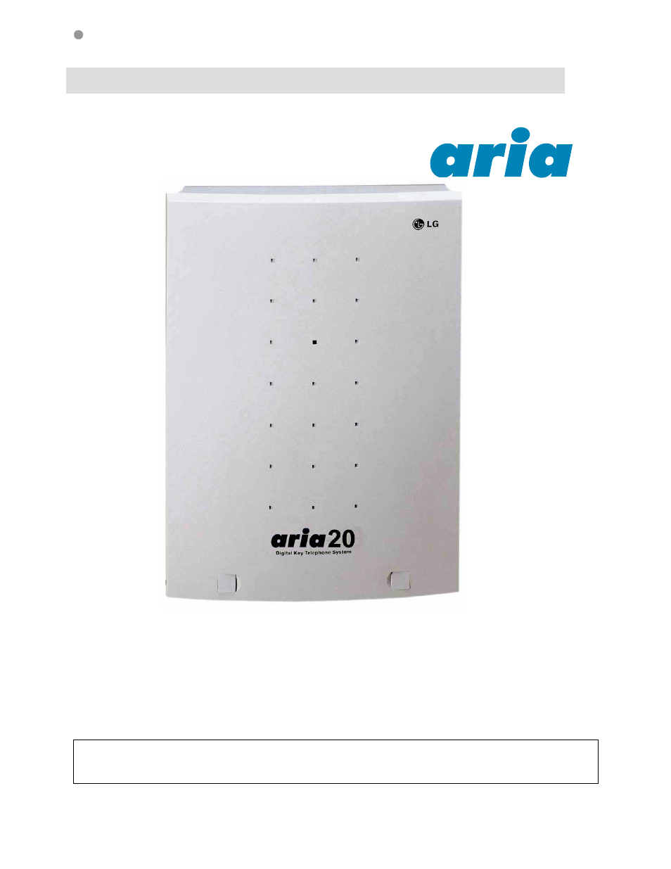 Aria | LG Aria 20A User Manual | Page 2 / 27