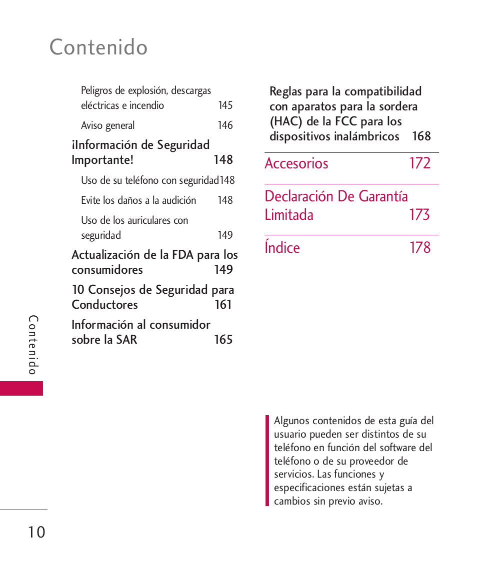 LG ELLIPSE 9250  ES User Manual | Page 178 / 351