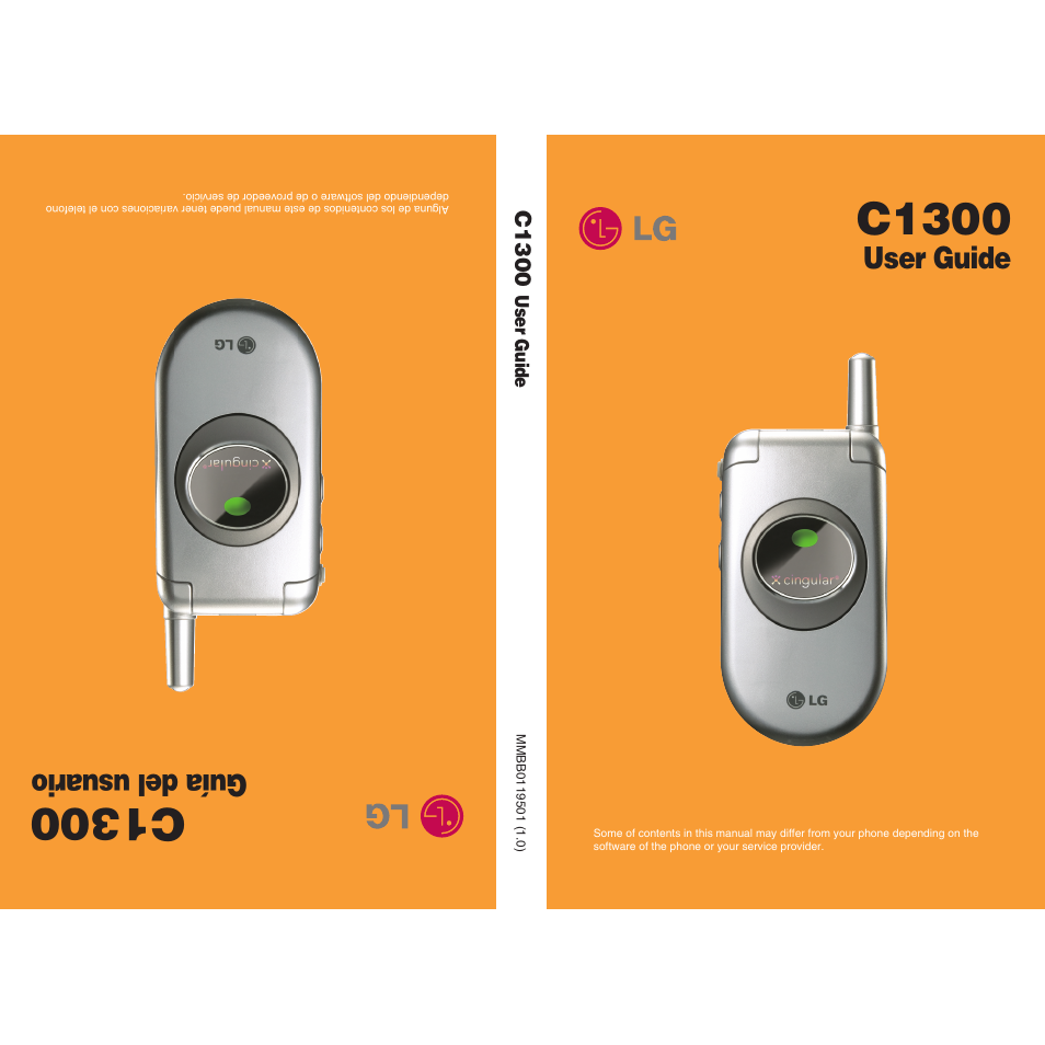 LG C1300 User Manual | 134 pages