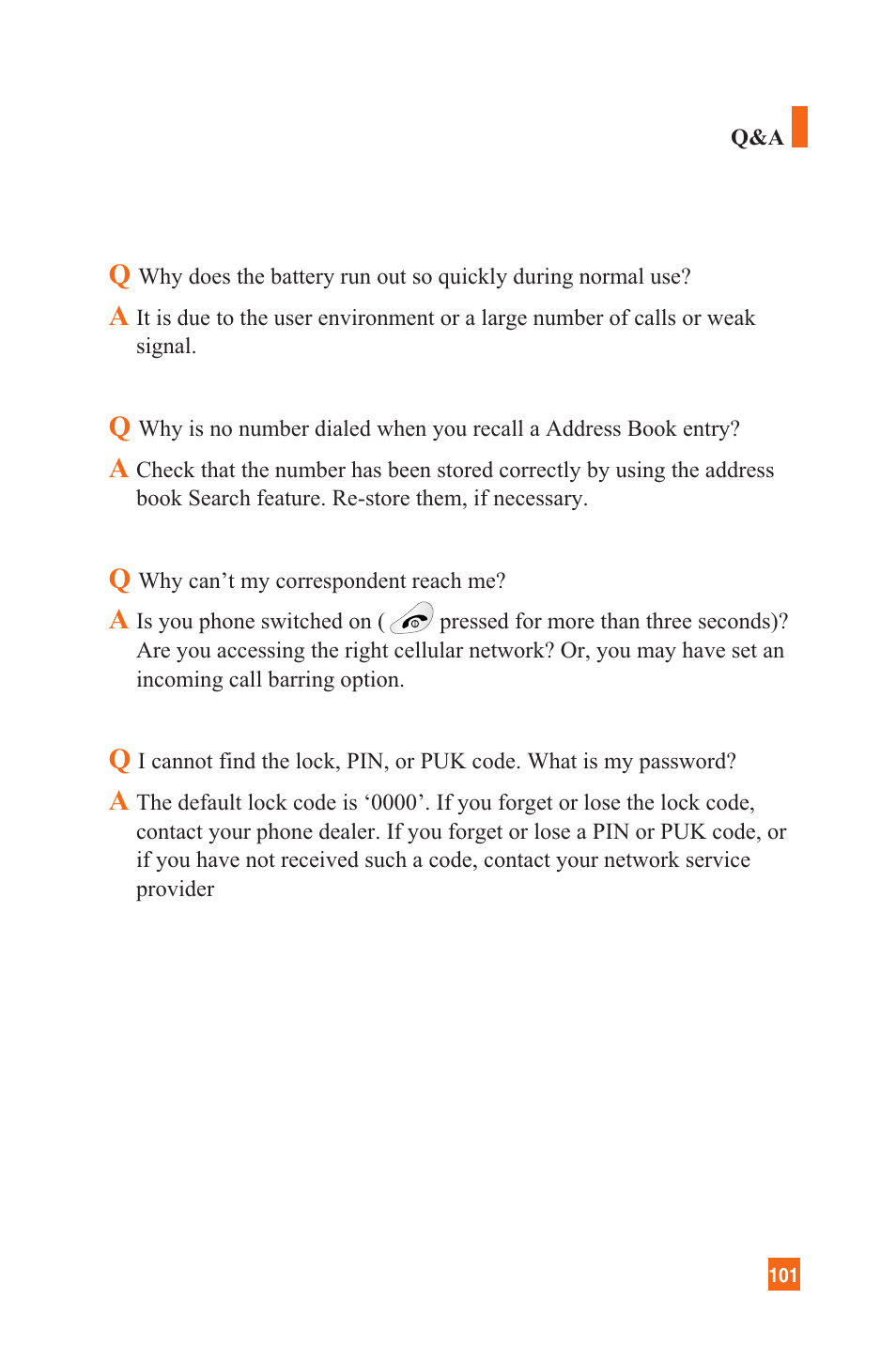 LG C1300 User Manual | Page 104 / 134