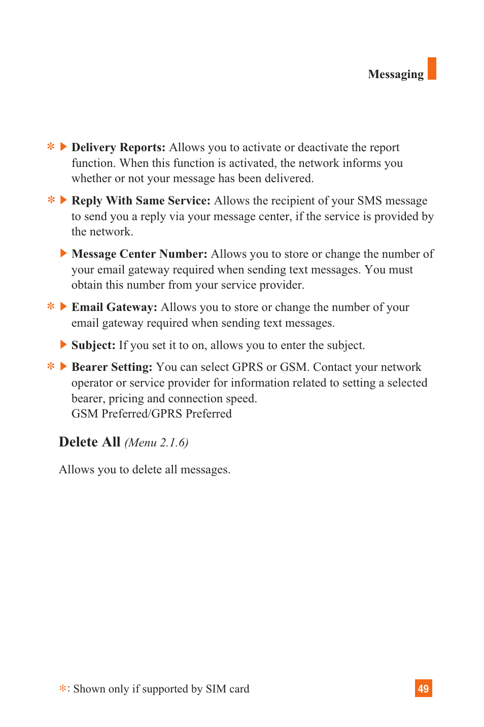 LG C1300 User Manual | Page 52 / 134