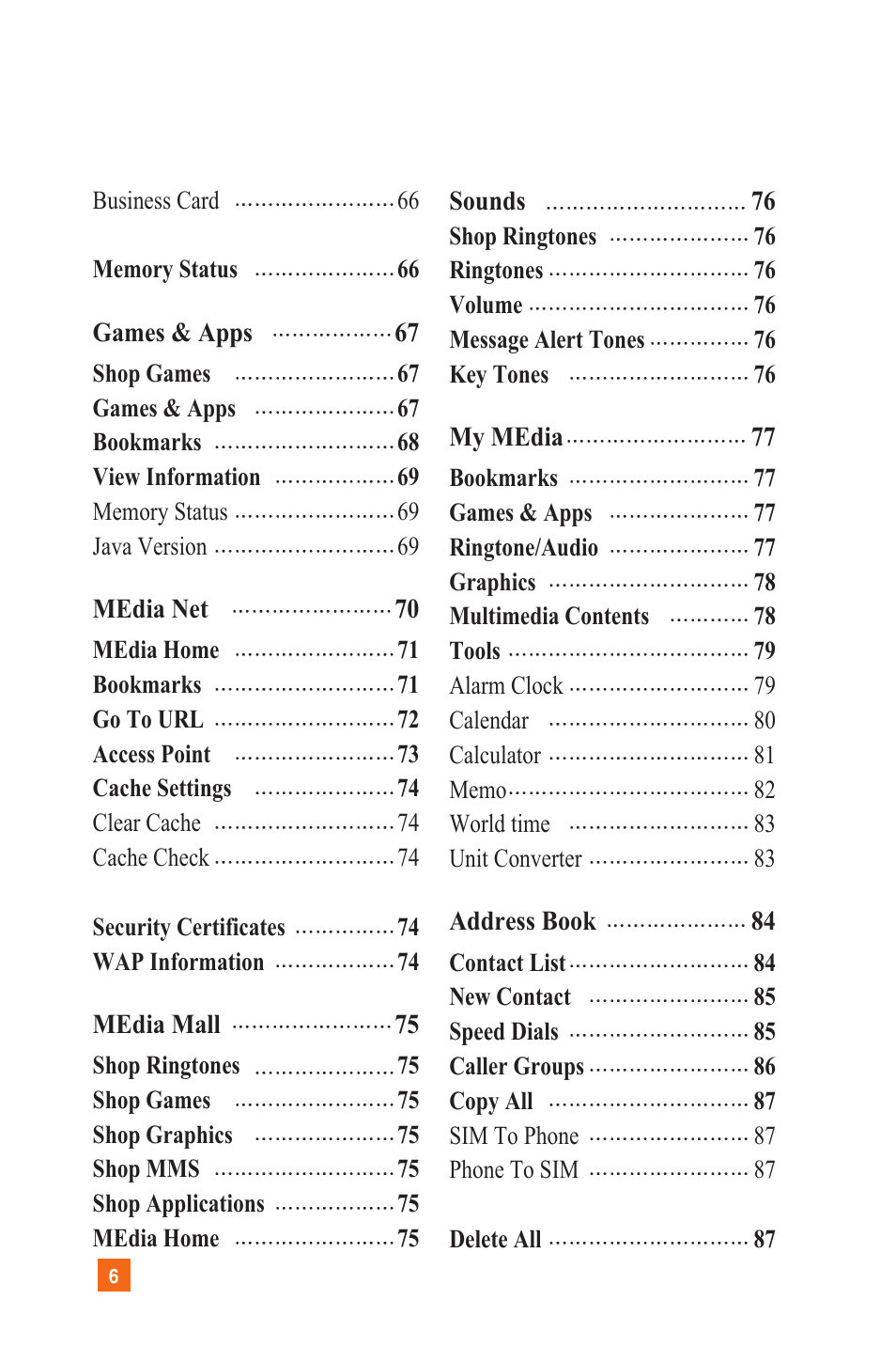 LG C1300 User Manual | Page 9 / 134