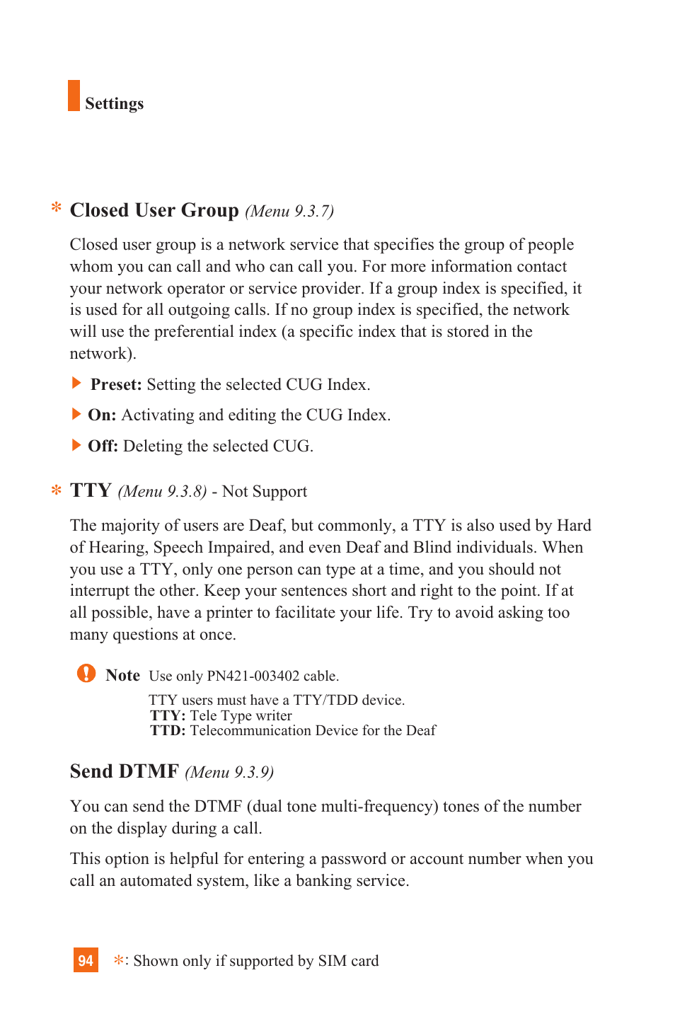 LG C1300 User Manual | Page 97 / 134
