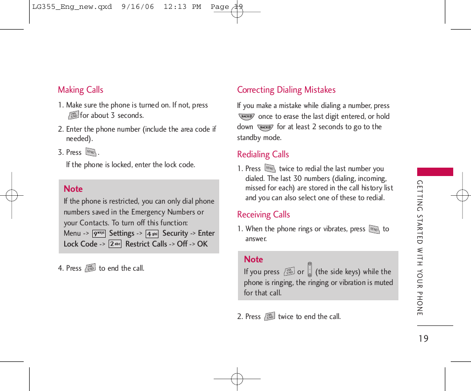 LG 355 User Manual | Page 21 / 102