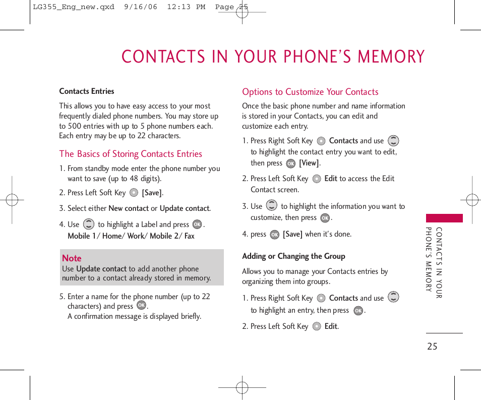 LG 355 User Manual | Page 27 / 102