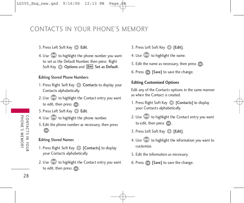 LG 355 User Manual | Page 30 / 102