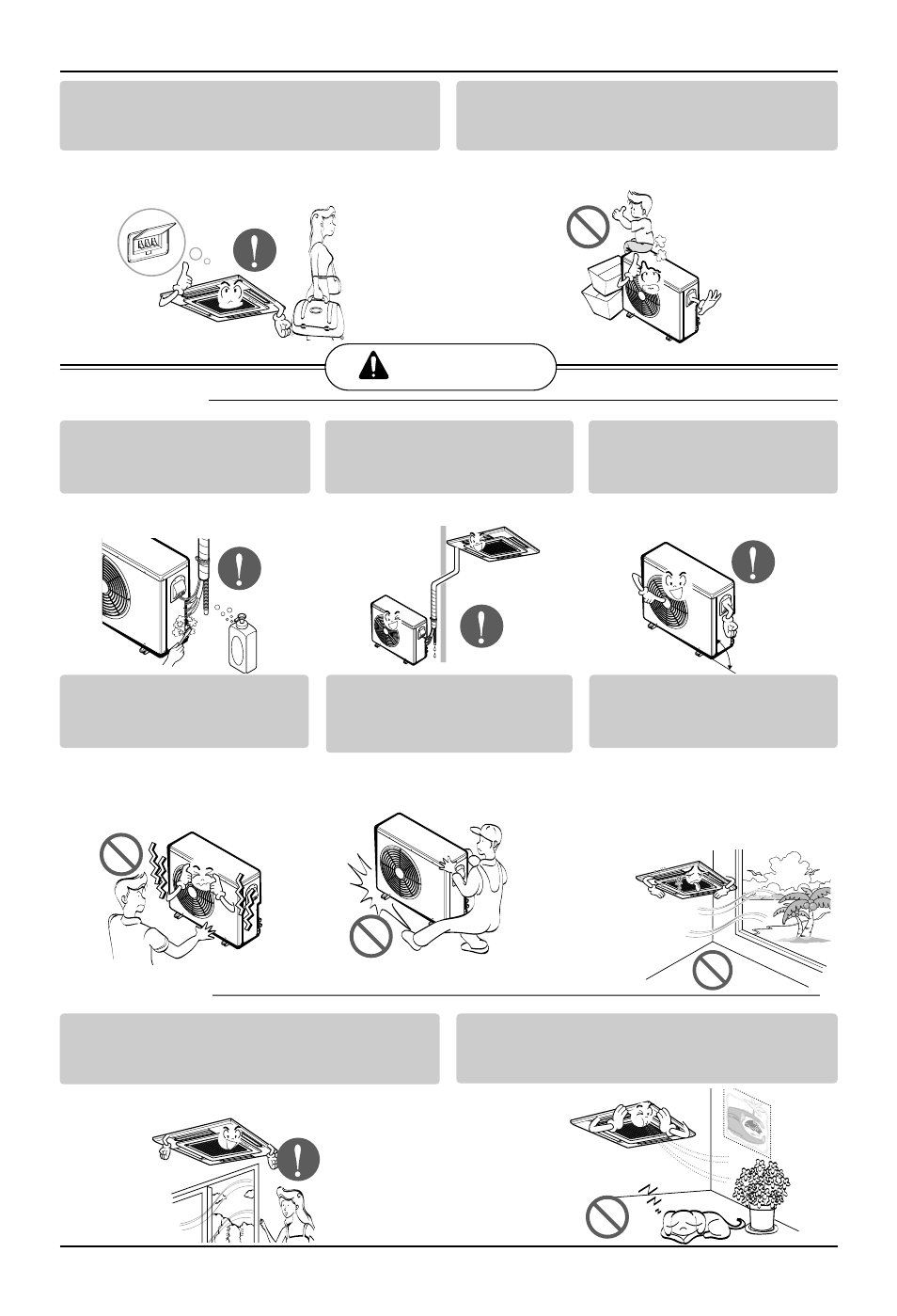 Caution, Installation, Operation | LG 3828A22005P User Manual | Page 6 / 27