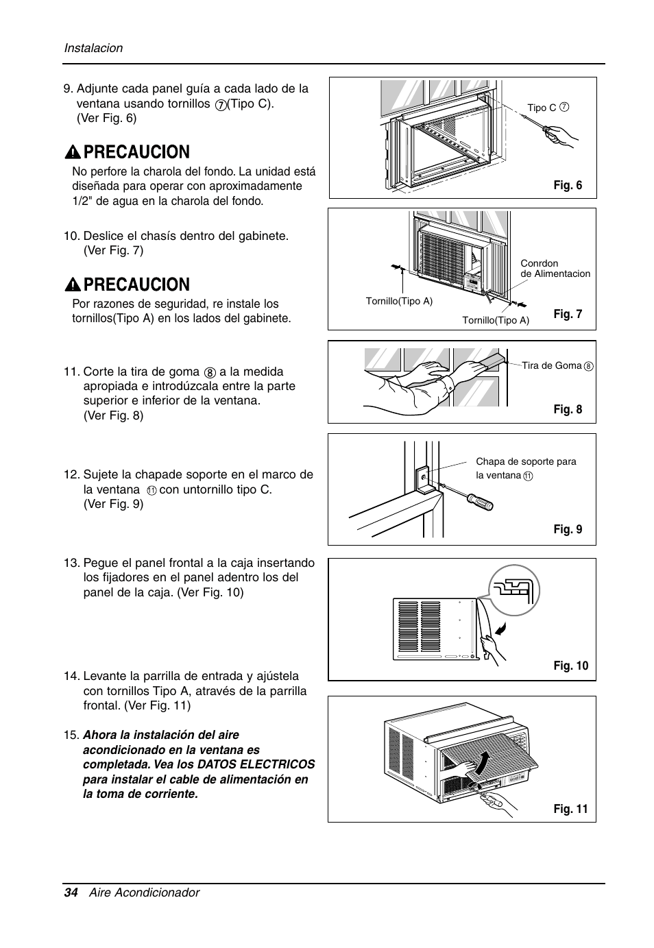 LG Air Conditioner LW701 HR User Manual | Page 34 / 44