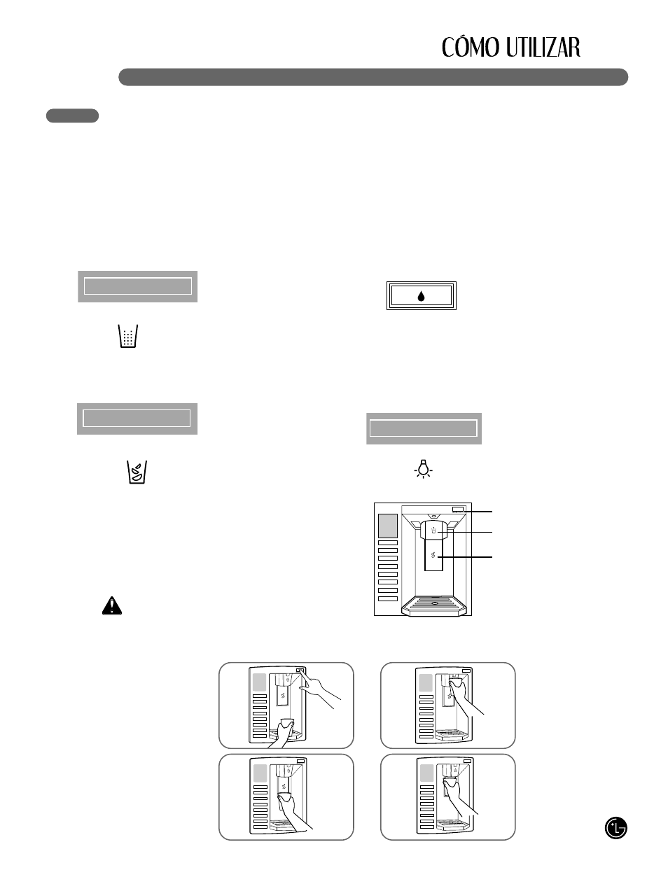 Wprecaución | LG LFX25980 User Manual | Page 109 / 132