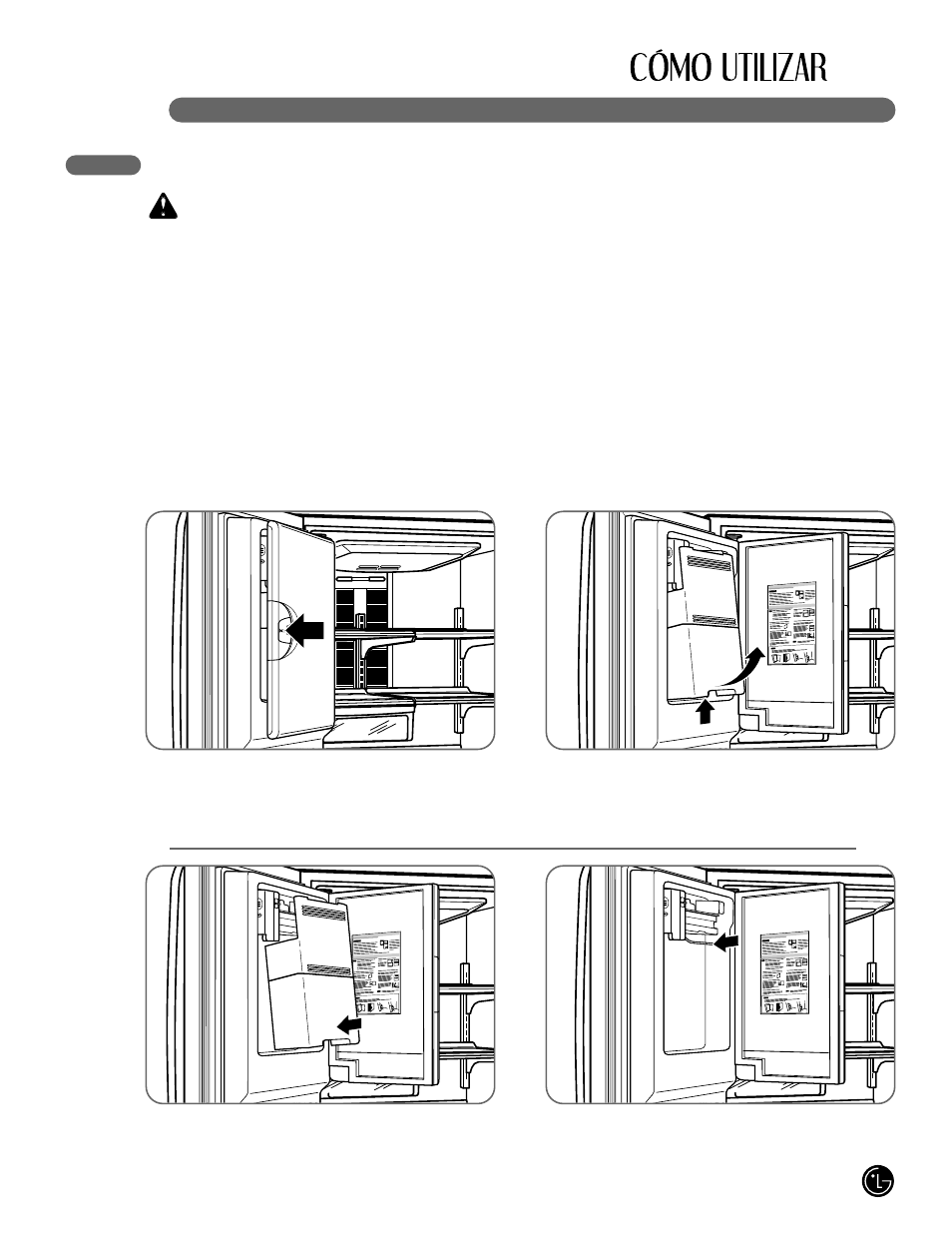 Wprecaución | LG LFX25980 User Manual | Page 111 / 132