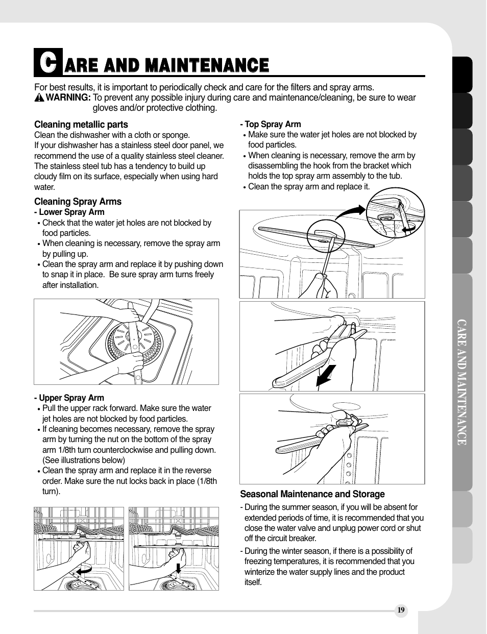 LG LDF9810BB User Manual | Page 19 / 48