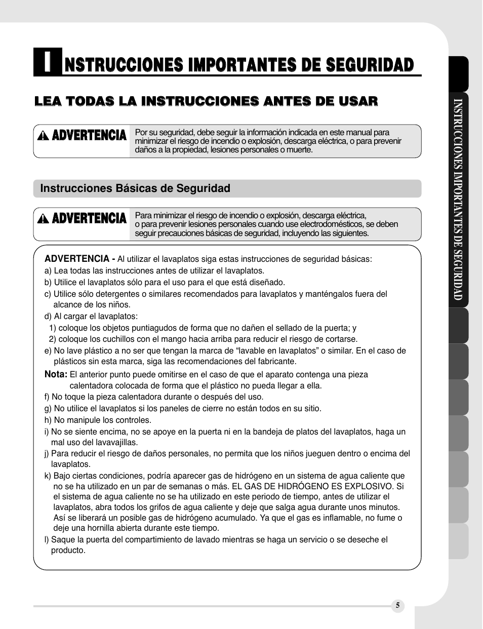 LG LDF9810BB User Manual | Page 29 / 48