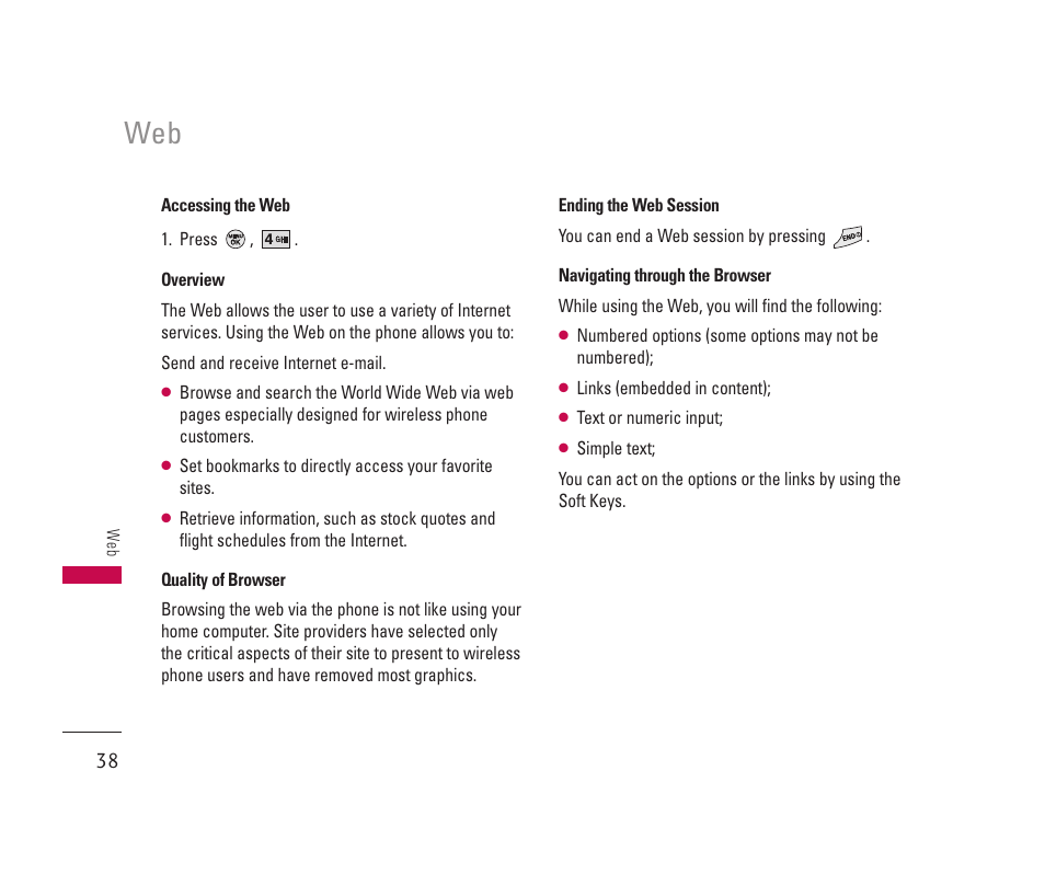 LG 150 User Manual | Page 39 / 76