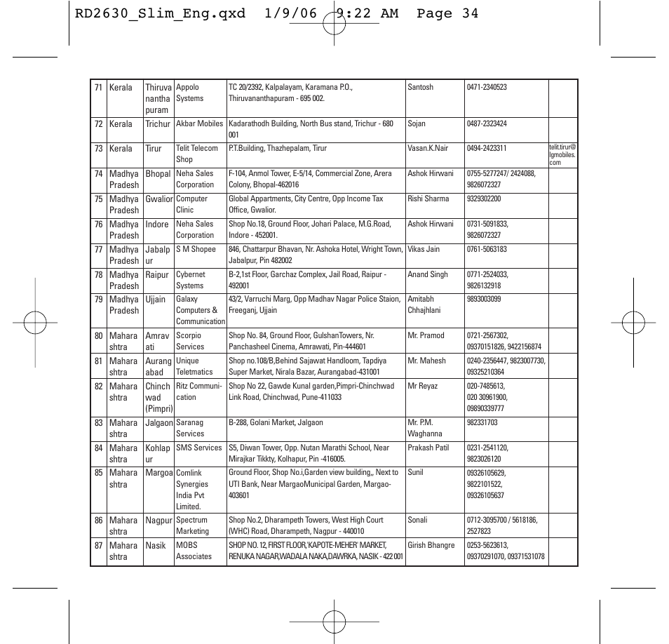 LG -RD2630 User Manual | Page 36 / 68