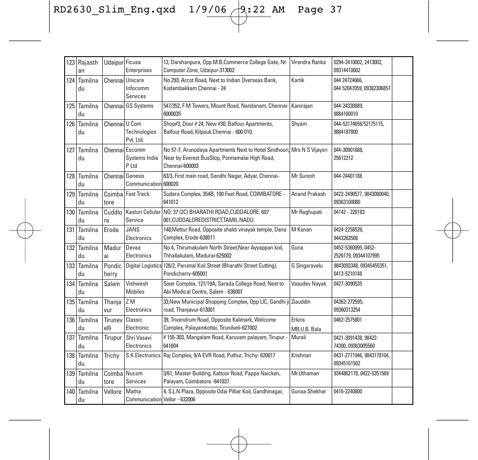 LG -RD2630 User Manual | Page 39 / 68