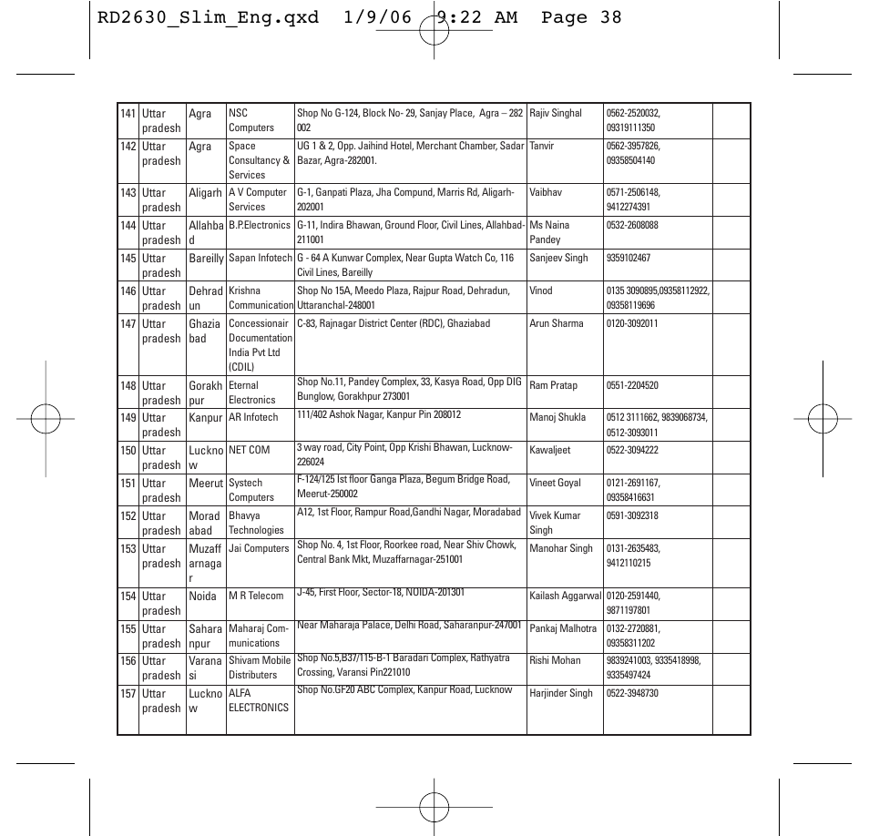 LG -RD2630 User Manual | Page 40 / 68