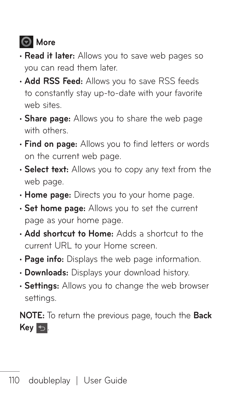 LG DOUBLEPLAY MFL67441301 User Manual | Page 110 / 196
