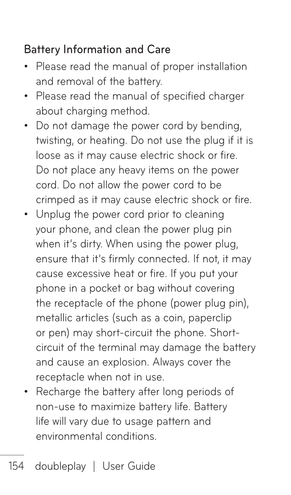 LG DOUBLEPLAY MFL67441301 User Manual | Page 154 / 196