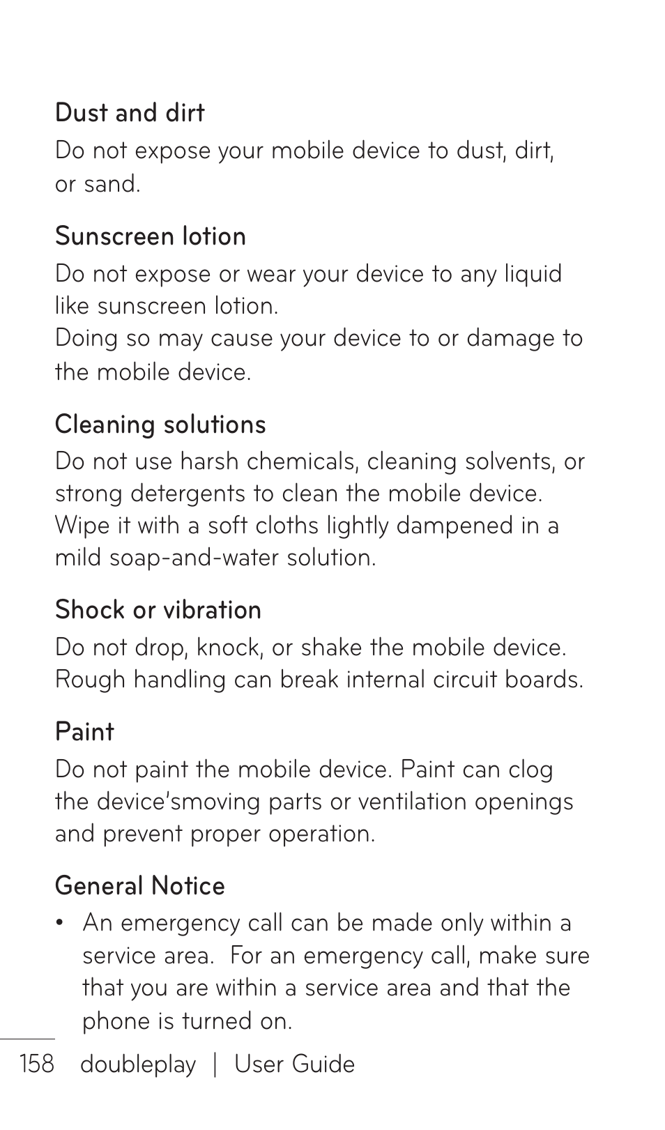 LG DOUBLEPLAY MFL67441301 User Manual | Page 158 / 196
