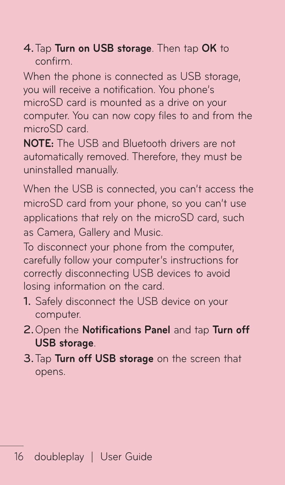 LG DOUBLEPLAY MFL67441301 User Manual | Page 16 / 196