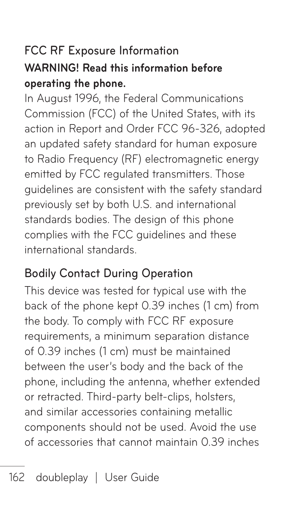 LG DOUBLEPLAY MFL67441301 User Manual | Page 162 / 196