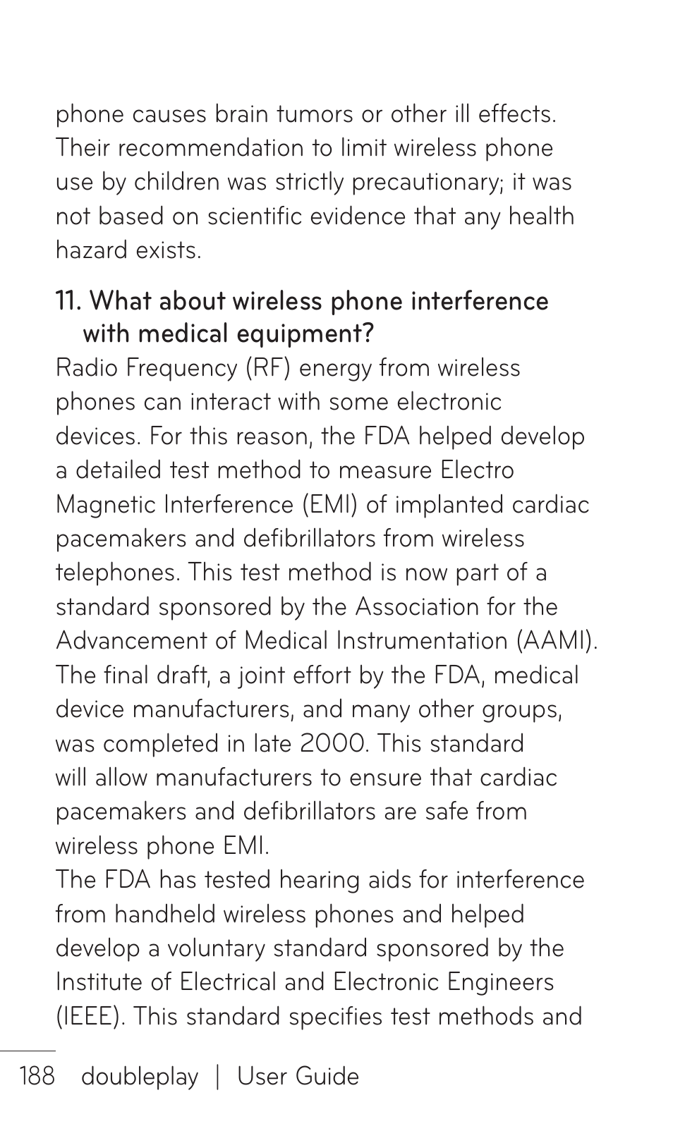 LG DOUBLEPLAY MFL67441301 User Manual | Page 188 / 196