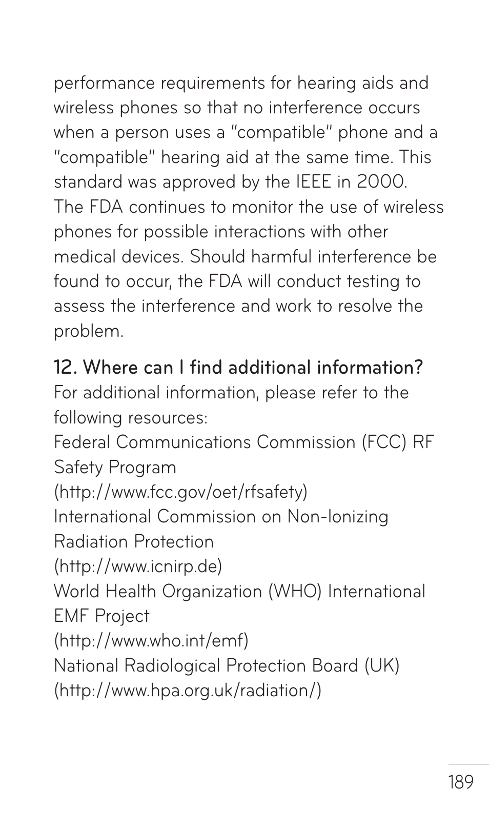 LG DOUBLEPLAY MFL67441301 User Manual | Page 189 / 196