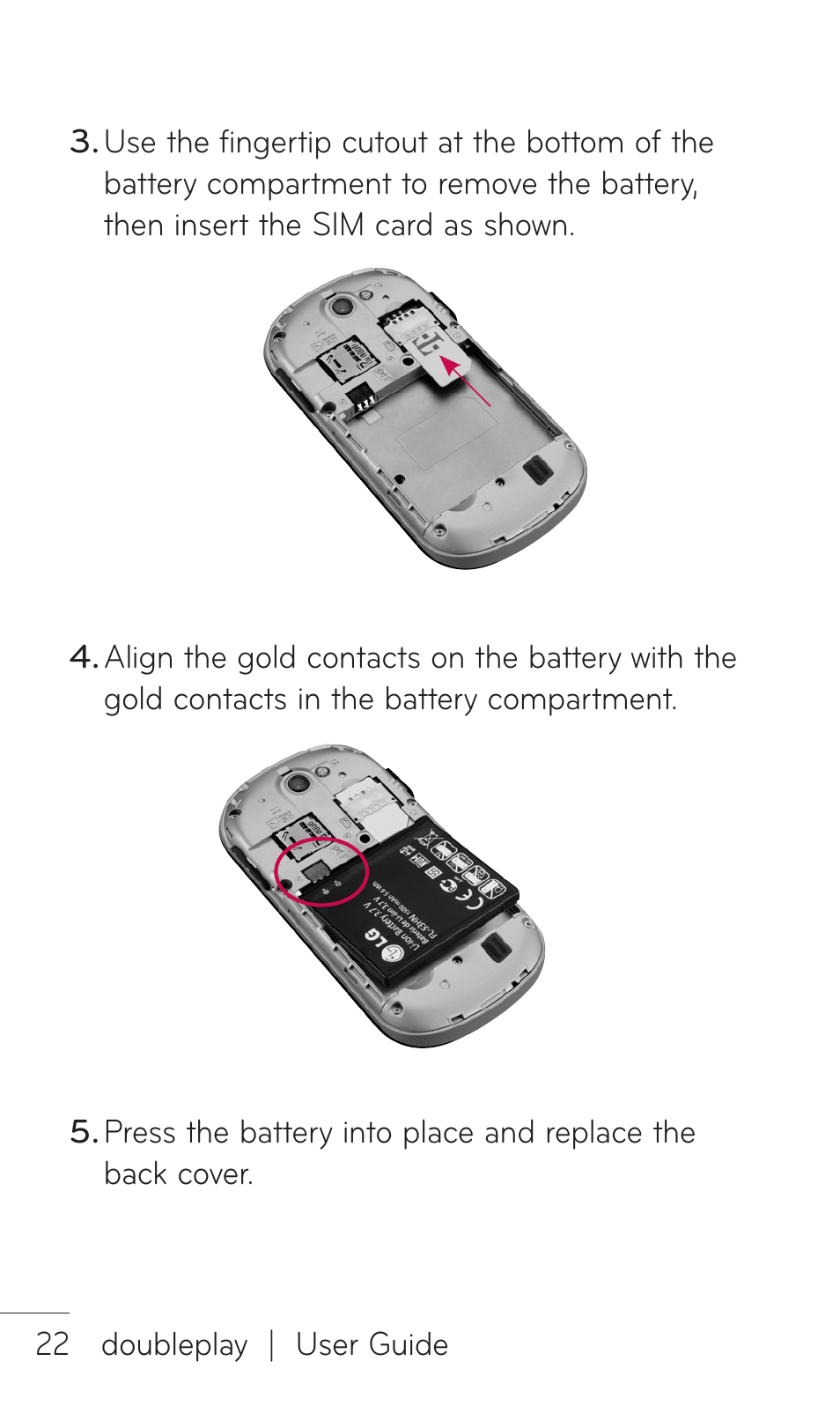 LG DOUBLEPLAY MFL67441301 User Manual | Page 22 / 196