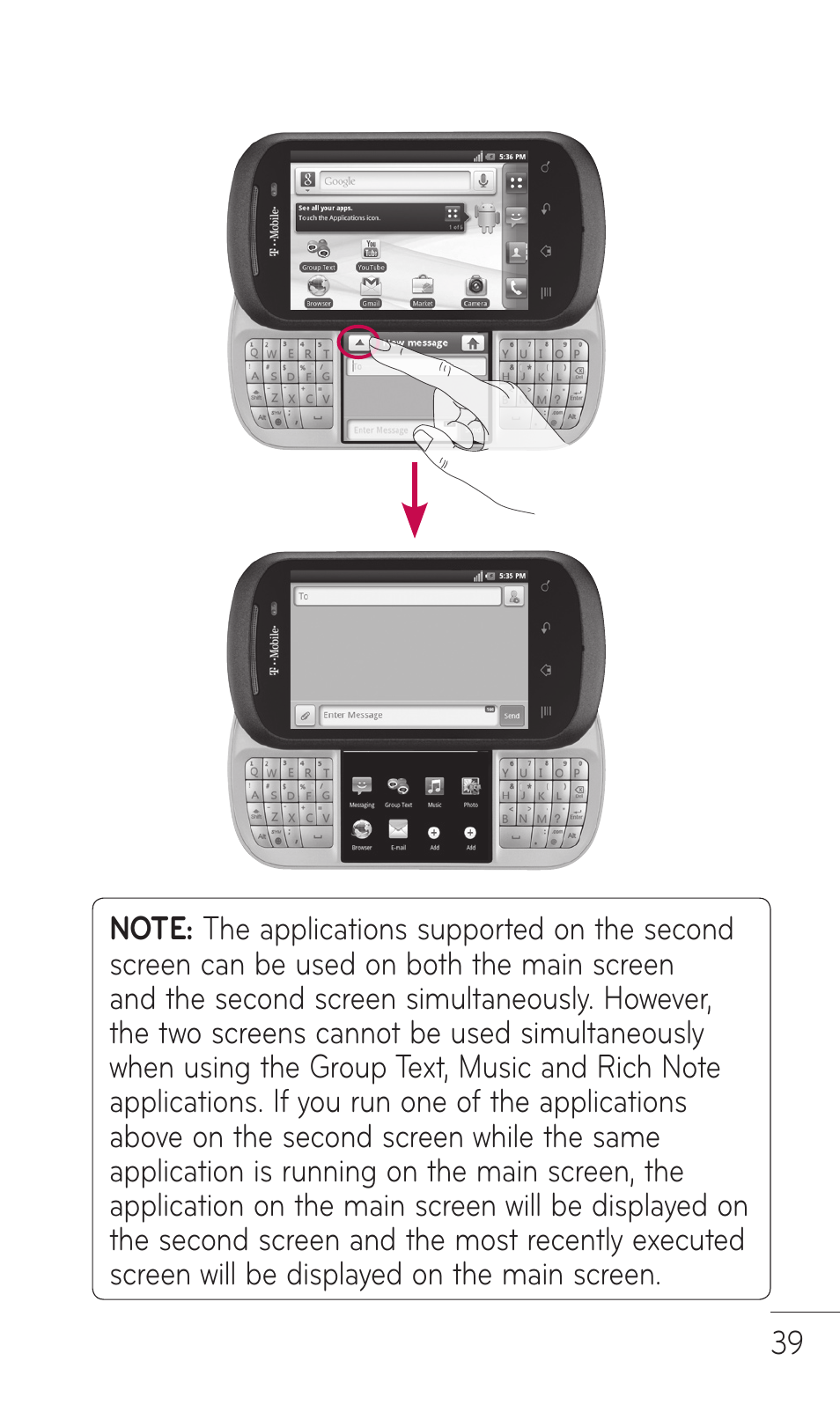 LG DOUBLEPLAY MFL67441301 User Manual | Page 39 / 196