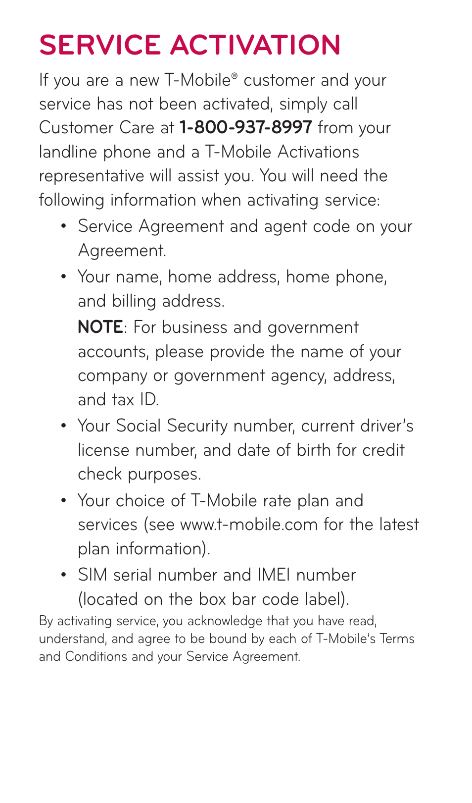 Service activation | LG DOUBLEPLAY MFL67441301 User Manual | Page 4 / 196