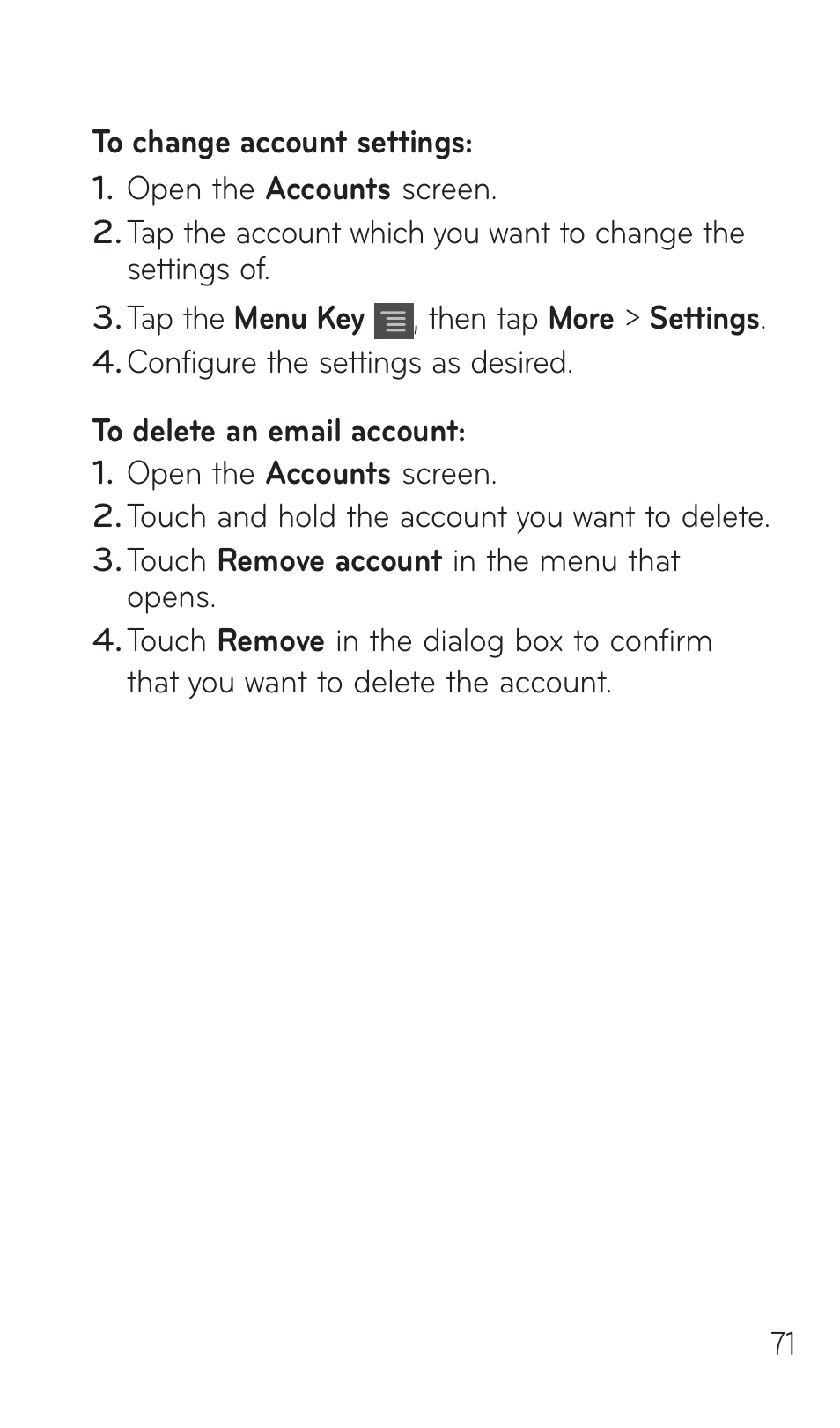 LG DOUBLEPLAY MFL67441301 User Manual | Page 71 / 196
