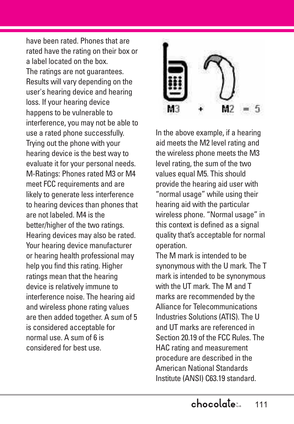 LG Chocolate User Manual | Page 113 / 262